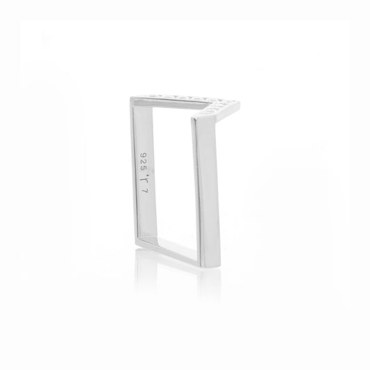 خاتم الطين فضي