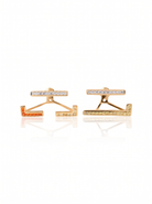 Gold Frame Earrings