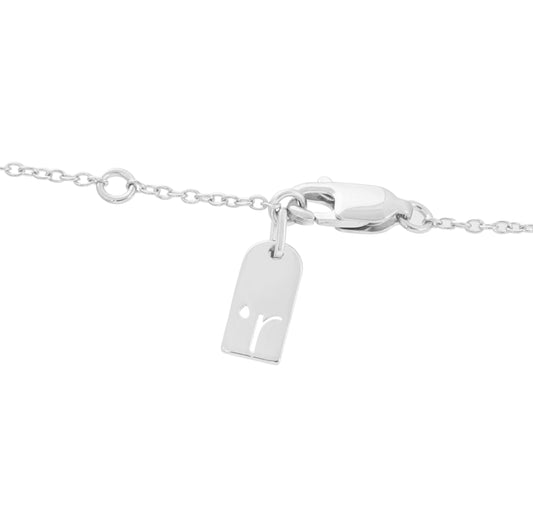 اسوارة عسير فضي بالأحجار الزرقاء