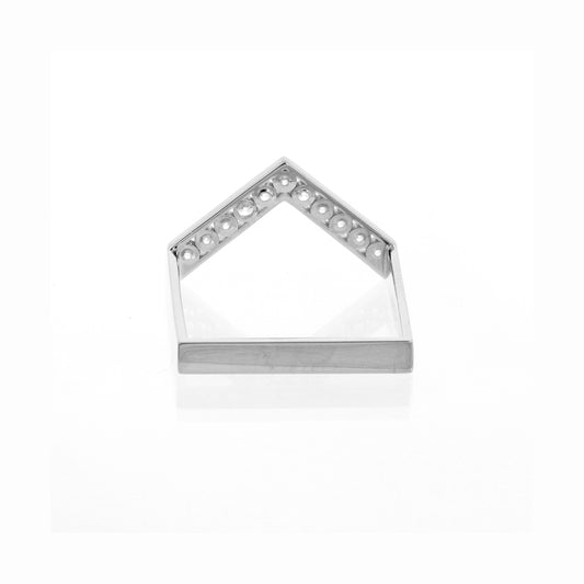 خاتم السهم فضي