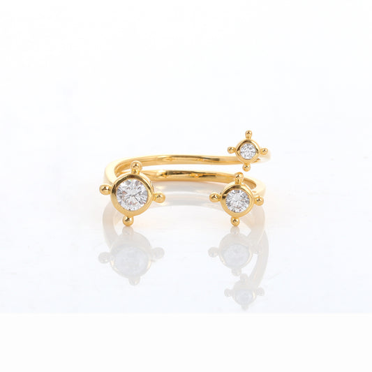 خاتم عسير ذهبي