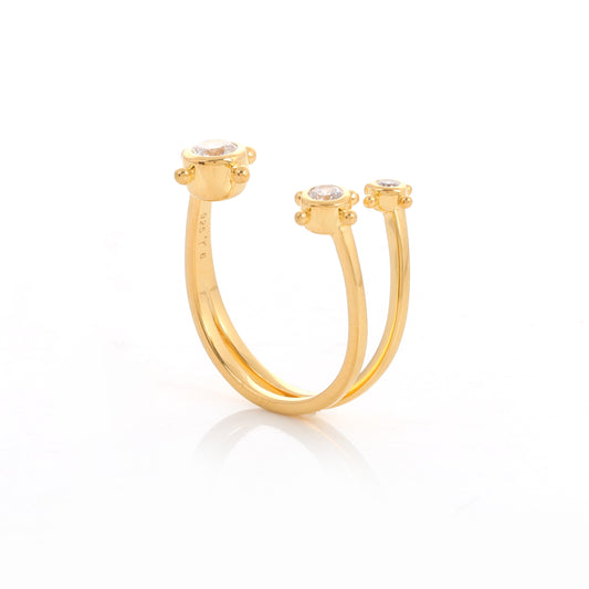 خاتم عسير ذهبي